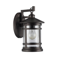 Load image into Gallery viewer, RADIANCE goods 1 Light Rubbed Bronze Outdoor Wall Sconce 11&quot; Tall
