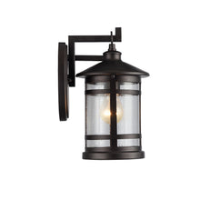 Load image into Gallery viewer, RADIANCE goods 1 Light Rubbed Bronze Outdoor Wall Sconce 11&quot; Tall
