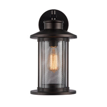 Load image into Gallery viewer, RADIANCE goods 1 Light Rubbed Bronze Outdoor Wall Sconce 14&quot; Tall
