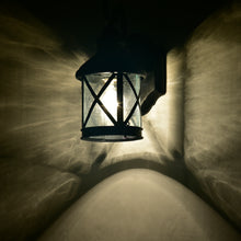 Load image into Gallery viewer, RADIANCE goods 1 Light Black Outdoor Wall Sconce 11&quot; Tall
