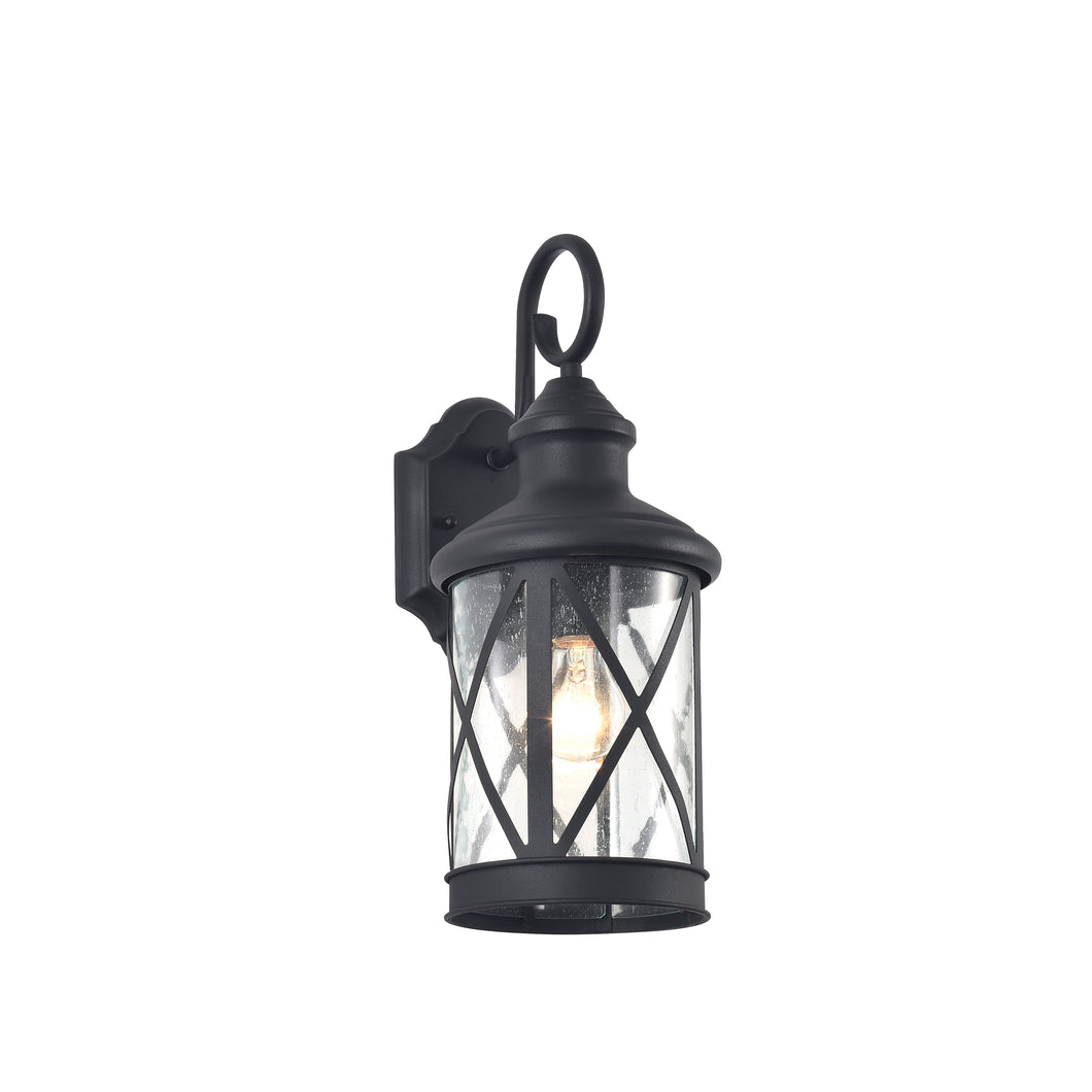 RADIANCE goods 1 Light Black Outdoor Wall Sconce 16