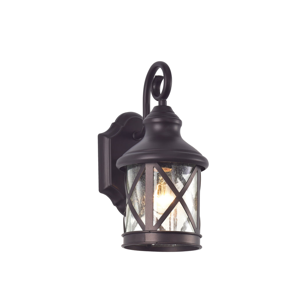 RADIANCE goods 1 Light Rubbed Bronze Outdoor Wall Sconce 11