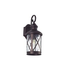Load image into Gallery viewer, RADIANCE goods 1 Light Rubbed Bronze Outdoor Wall Sconce 16&quot; Tall
