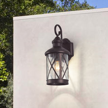 Load image into Gallery viewer, RADIANCE goods 1 Light Rubbed Bronze Outdoor Wall Sconce 16&quot; Tall
