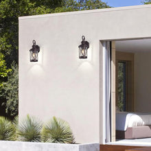 Load image into Gallery viewer, RADIANCE goods 1 Light Rubbed Bronze Outdoor Wall Sconce 16&quot; Tall
