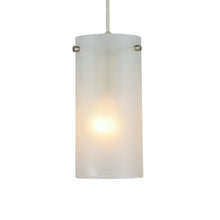Load image into Gallery viewer, RADIANCE goods Transitional 1 Light Brushed Nickel Ceiling Pendant 4&quot; Wide
