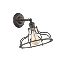 Load image into Gallery viewer, RADIANCE goods 1 Light Oil Rubbed Bronze Indoor Wall Sconce 10&quot; Wide
