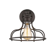 Load image into Gallery viewer, RADIANCE goods 1 Light Oil Rubbed Bronze Indoor Wall Sconce 10&quot; Wide
