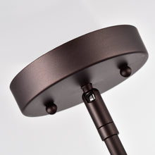 Load image into Gallery viewer, RADIANCE goods Industrial 1 Light Rubbed Bronze Ceiling Pendant 10&quot; Wide
