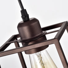 Load image into Gallery viewer, RADIANCE goods Industrial 1 Light Rubbed Bronze Ceiling Pendant 6&quot; Wide

