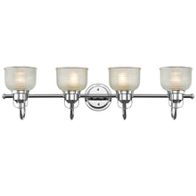 Load image into Gallery viewer, RADIANCE goods 4 Light Chrome Finish Bath Vanity Fixture 34&quot; Wide
