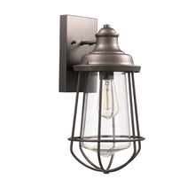 Load image into Gallery viewer, RADIANCE goods 1 Light Rubbed Bronze Outdoor/Indoor Wall Sconce 16&quot; Tall
