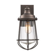 Load image into Gallery viewer, RADIANCE goods 1 Light Rubbed Bronze Outdoor/Indoor Wall Sconce 16&quot; Tall
