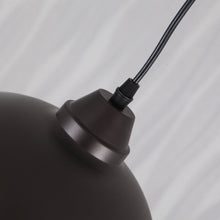 Load image into Gallery viewer, RADIANCE goods Industrial 1 Light Rubbed Bronze Ceiling Pendant 10&quot; Wide
