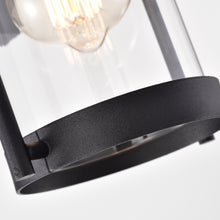Load image into Gallery viewer, RADIANCE goods 1 Light Textured Black Outdoor Wall Sconce 13&quot; Tall
