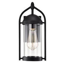 Load image into Gallery viewer, RADIANCE goods 1 Light Textured Black Outdoor Wall Sconce 13&quot; Tall
