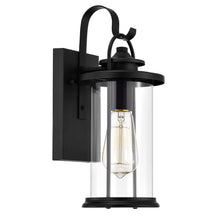 Load image into Gallery viewer, RADIANCE goods 1 Light Textured Black Outdoor Wall Sconce 13&quot; Tall
