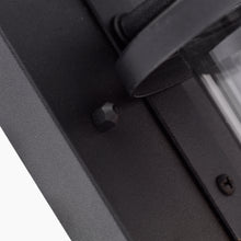 Load image into Gallery viewer, RADIANCE goods 1 Light Textured Black Outdoor Wall Sconce 13&quot; Tall
