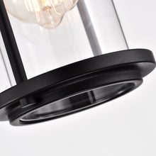 Load image into Gallery viewer, RADIANCE goods 1 Light Textured Black Outdoor Wall Sconce 13&quot; Tall
