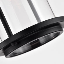 Load image into Gallery viewer, RADIANCE goods 1 Light Textured Black Outdoor Wall Sconce 16&quot; Tall
