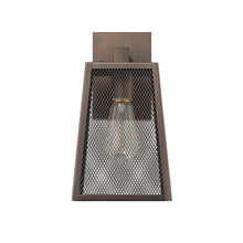 Load image into Gallery viewer, RADIANCE goods 1 Light Rubbed Bronze Outdoor Wall Sconce 12&quot; Tall
