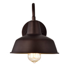 Load image into Gallery viewer, RADIANCE goods 1 Light Oil Rubbed Bronze Indoor Wall Sconce 9&quot; Wide
