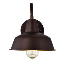 Load image into Gallery viewer, RADIANCE goods 1 Light Oil Rubbed Bronze Indoor Wall Sconce 9&quot; Wide
