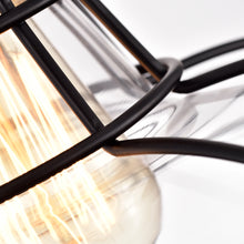 Load image into Gallery viewer, RADIANCE goods Transitional 1 Light Black/Brass Ceiling Pendant 10&quot; Wide

