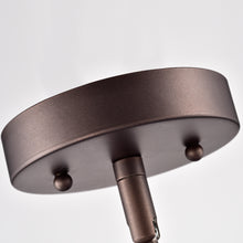 Load image into Gallery viewer, RADIANCE goods Transitional 1 Light Oil Rubbed Bronze Ceiling Pendant 9&quot; Wide
