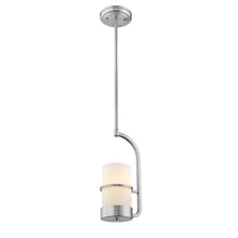 Load image into Gallery viewer, RADIANCE goods Contemporary 1 Light Brushed Nickel Ceiling Pendant 7&quot; Wide
