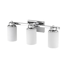 Load image into Gallery viewer, RADIANCE goods 3 Light Chrome Finish Bath Vanity Fixture 22&quot; Wide
