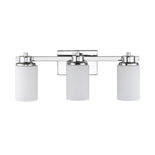 Load image into Gallery viewer, RADIANCE goods 3 Light Chrome Finish Bath Vanity Fixture 22&quot; Wide
