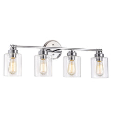 Load image into Gallery viewer, RADIANCE goods 4 Light Chrome Finish Bath Vanity Fixture 30 &quot; Wide
