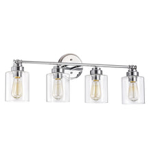 Load image into Gallery viewer, RADIANCE goods 4 Light Chrome Finish Bath Vanity Fixture 30 &quot; Wide
