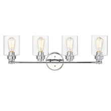 Load image into Gallery viewer, RADIANCE goods 4 Light Chrome Finish Bath Vanity Fixture 30 &quot; Wide
