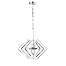 Load image into Gallery viewer, RADIANCE goods Contemporary 2 Light Chrome Ceiling Pendant 20&quot; Wide
