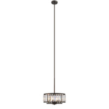 Load image into Gallery viewer, RADIANCE goods Contemporary 6 Light Rubbed Bronze Ceiling Pendant 16&quot; Wide
