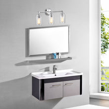 Load image into Gallery viewer, RADIANCE goods 3 Light Chrome Finish Bath Vanity Fixture 23&quot; Wide
