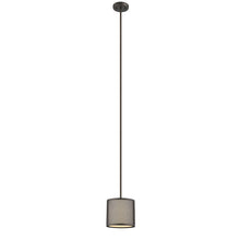 Load image into Gallery viewer, RADIANCE goods Transitional 1 Light Rubbed Bronze Ceiling Pendant 8&quot; Wide
