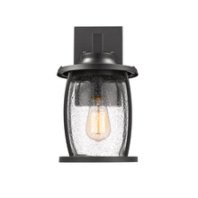 Load image into Gallery viewer, RADIANCE goods 1 Light Textured Black Outdoor Wall Sconce 14&quot; Tall
