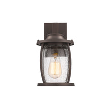 Load image into Gallery viewer, RADIANCE goods 1 Light Rubbed Bronze Outdoor Wall Sconce 12&quot; Tall

