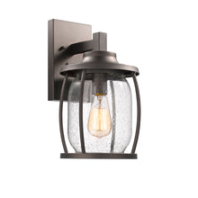 Load image into Gallery viewer, RADIANCE goods 1 Light Rubbed Bronze Outdoor Wall Sconce 14&quot; Tall
