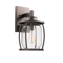 Load image into Gallery viewer, RADIANCE goods 1 Light Rubbed Bronze Outdoor Wall Sconce 14&quot; Tall
