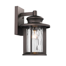 Load image into Gallery viewer, RADIANCE goods 1 Light Rubbed Bronze Outdoor Wall Sconce 14&quot; Tall

