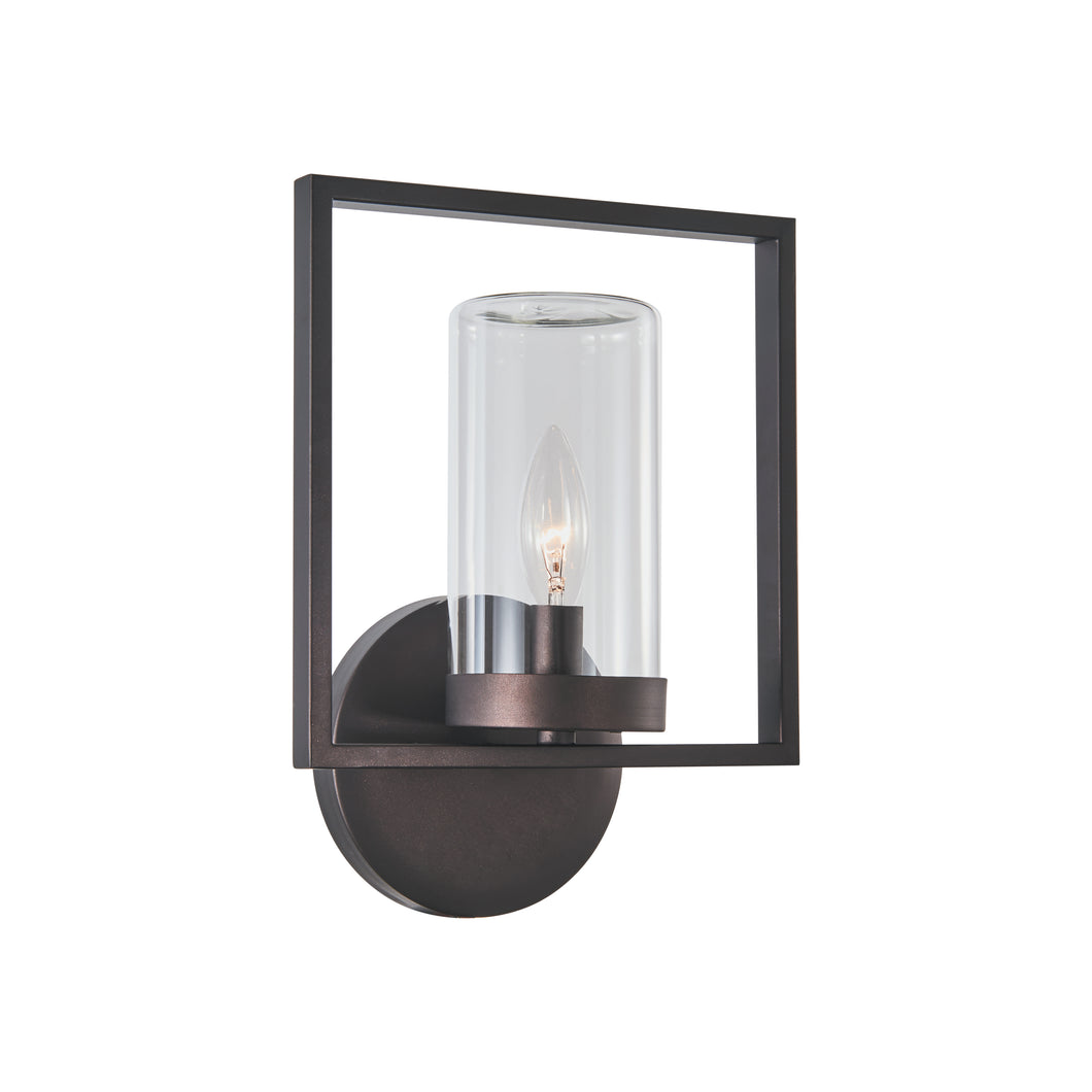 RADIANCE goods 1 Light Rubbed Bronze Outdoor/Indoor Wall Sconce 13