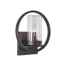 Load image into Gallery viewer, RADIANCE goods 1 Light Rubbed Bronze Outdoor/Indoor Wall Sconce 11&quot; Tall

