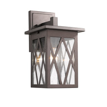 Load image into Gallery viewer, RADIANCE goods 1 Light Rubbed Bronze Outdoor Wall Sconce 14&quot; Tall
