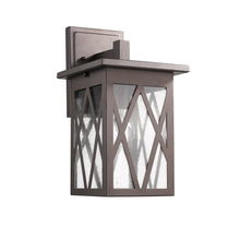 Load image into Gallery viewer, RADIANCE goods 1 Light Rubbed Bronze Outdoor Wall Sconce 14&quot; Tall
