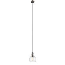 Load image into Gallery viewer, RADIANCE goods Transitional 1 Light Rubbed Bronze Ceiling Pendant 7.5&quot; Wide
