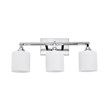 Load image into Gallery viewer, RADIANCE goods 3 Light Chrome Finish Bath Vanity Fixture 22&quot; Wide
